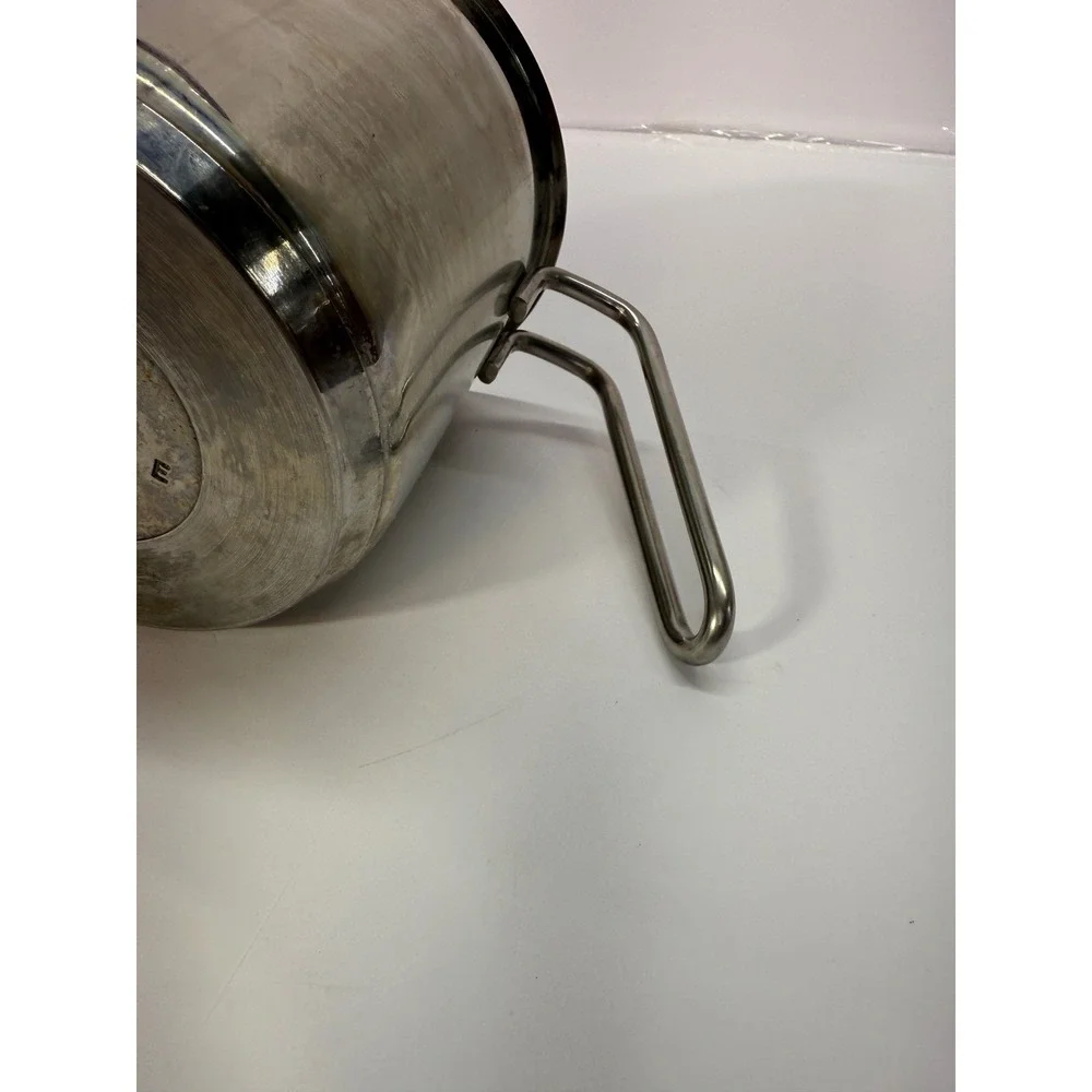 Epicure Stainless Steel 8 Cup 2 Liter Measuring Pitcher with Pour Spout Handle